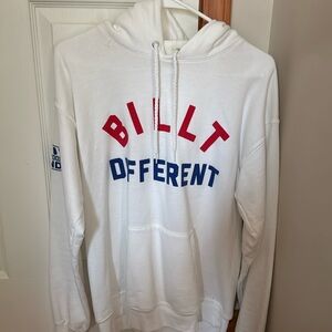Men’s Barstool Buffalo Bills ‘Billt Different’ hoodie, size medium